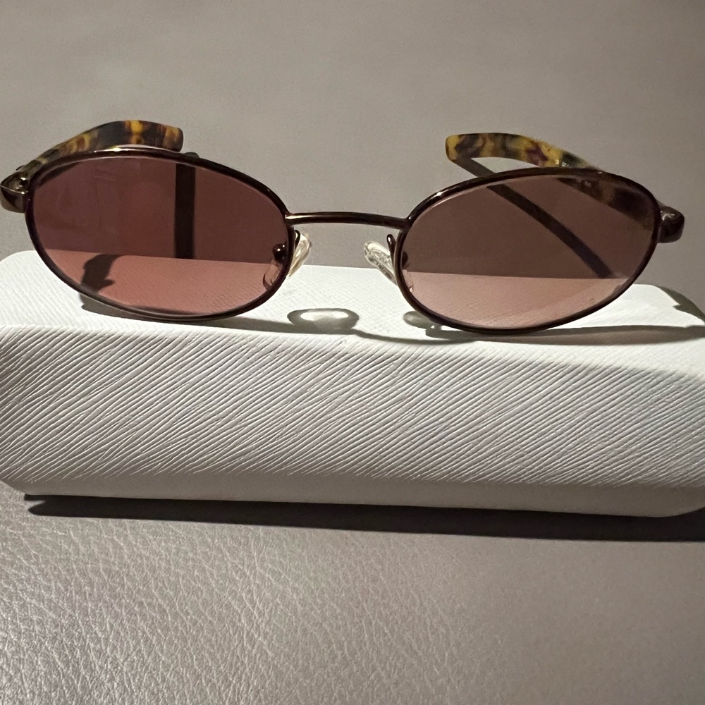 GUCCI GG 1614/S Brown Havana Oval Sunglass Frames/Vintage. Excellent Condition!